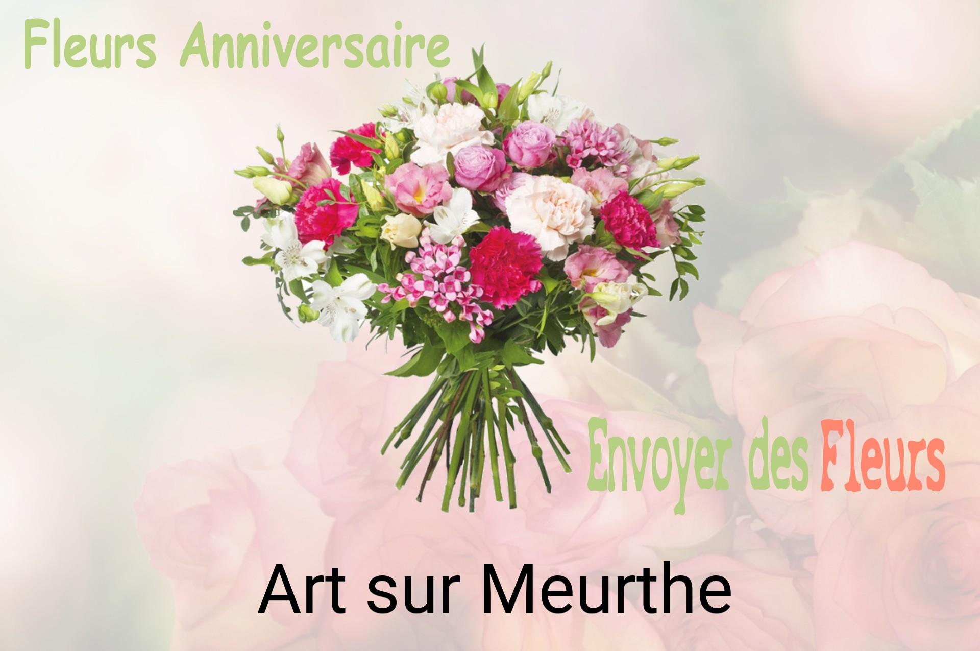 Bouquet de fleurs d’anniversaire livré à Art-sur-Meurthe